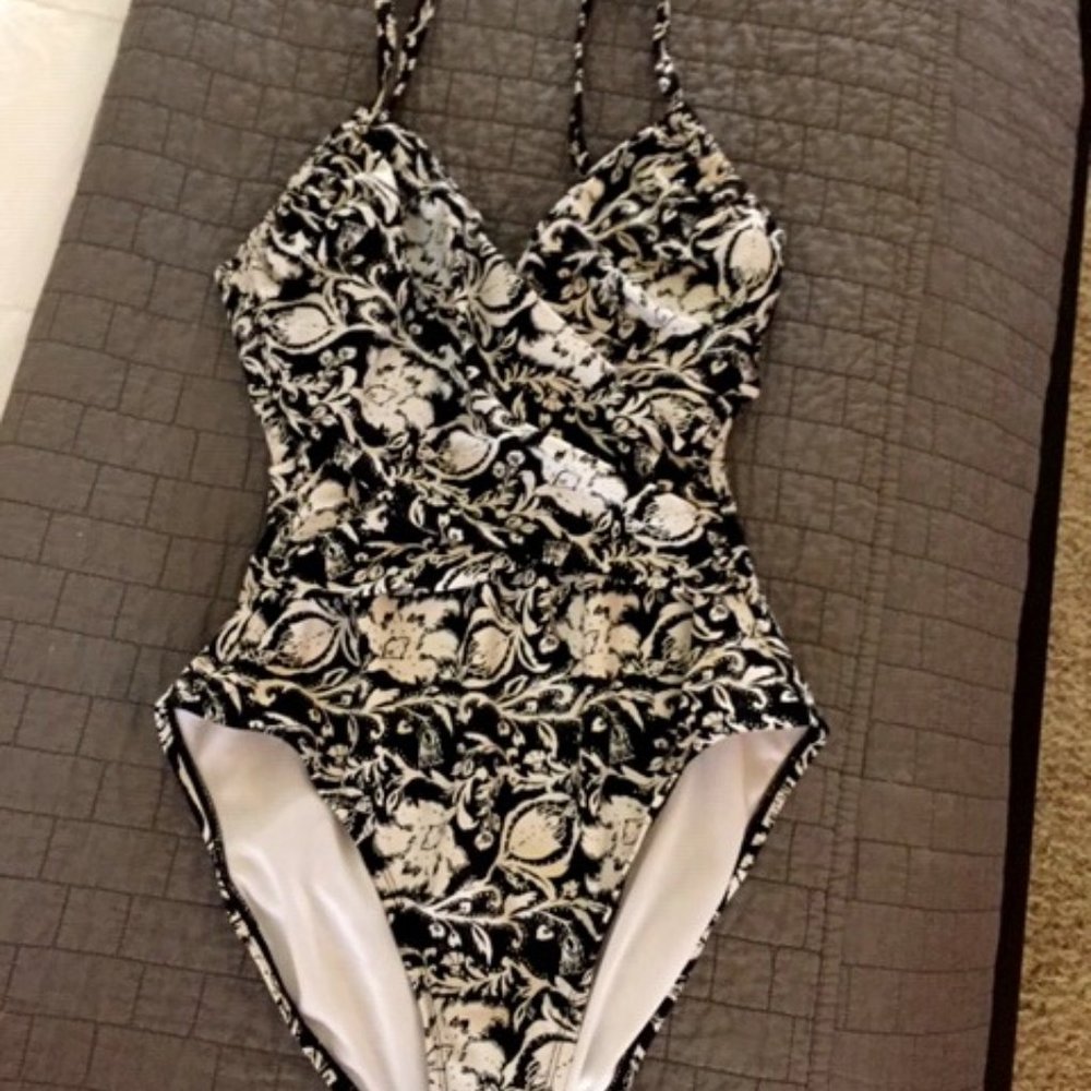 Kenneth Cole one piece bathing suit